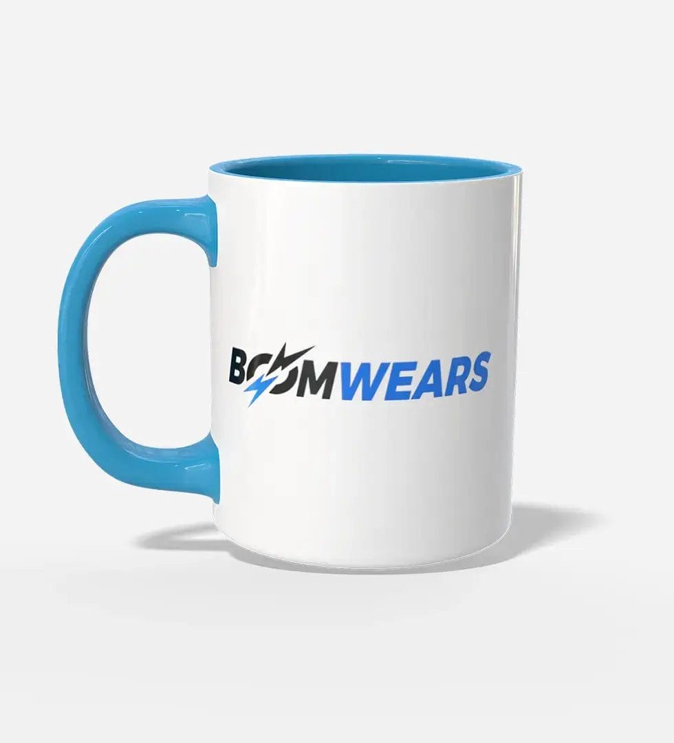 Boomwears-Ceramic-Coffee-Mug-Stylish-Two-Tone-Cup-LBL Boomwears Ceramic Coffee Mug Light Blue