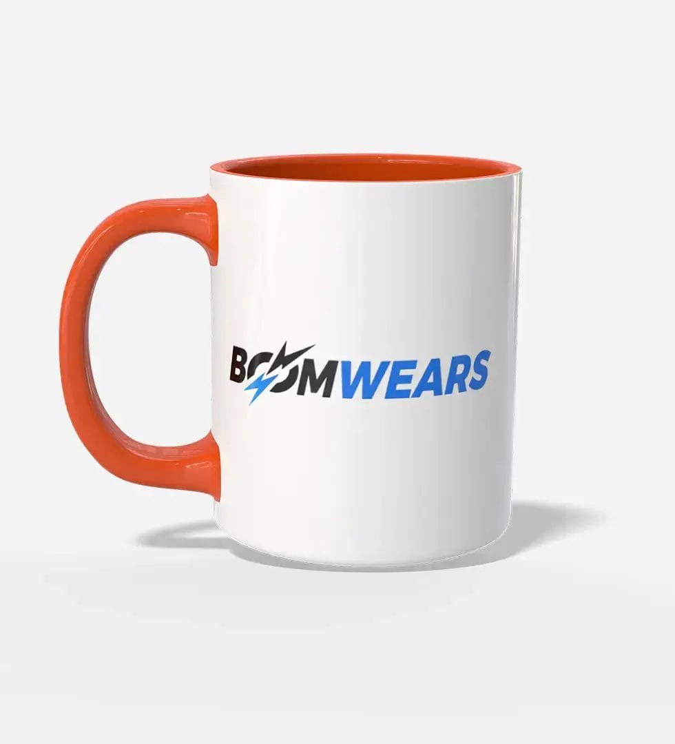 Boomwears-Ceramic-Coffee-Mug-Stylish-Two-Tone-Cup-ORN Boomwears Ceramic Coffee Mug Orange