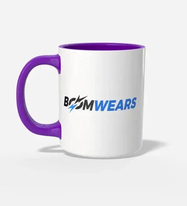 Boomwears Ceramic Coffee Mug Purple