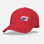 Boomwears icon Baseball Cap (P Cap) Boomwears-icon-Baseball-Cap-(P-Cap)-RED