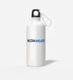 stainless steel water bottle white boomwears