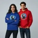 I'll See You Soon Cute Grim Reaper Hoodie Models Front Pose