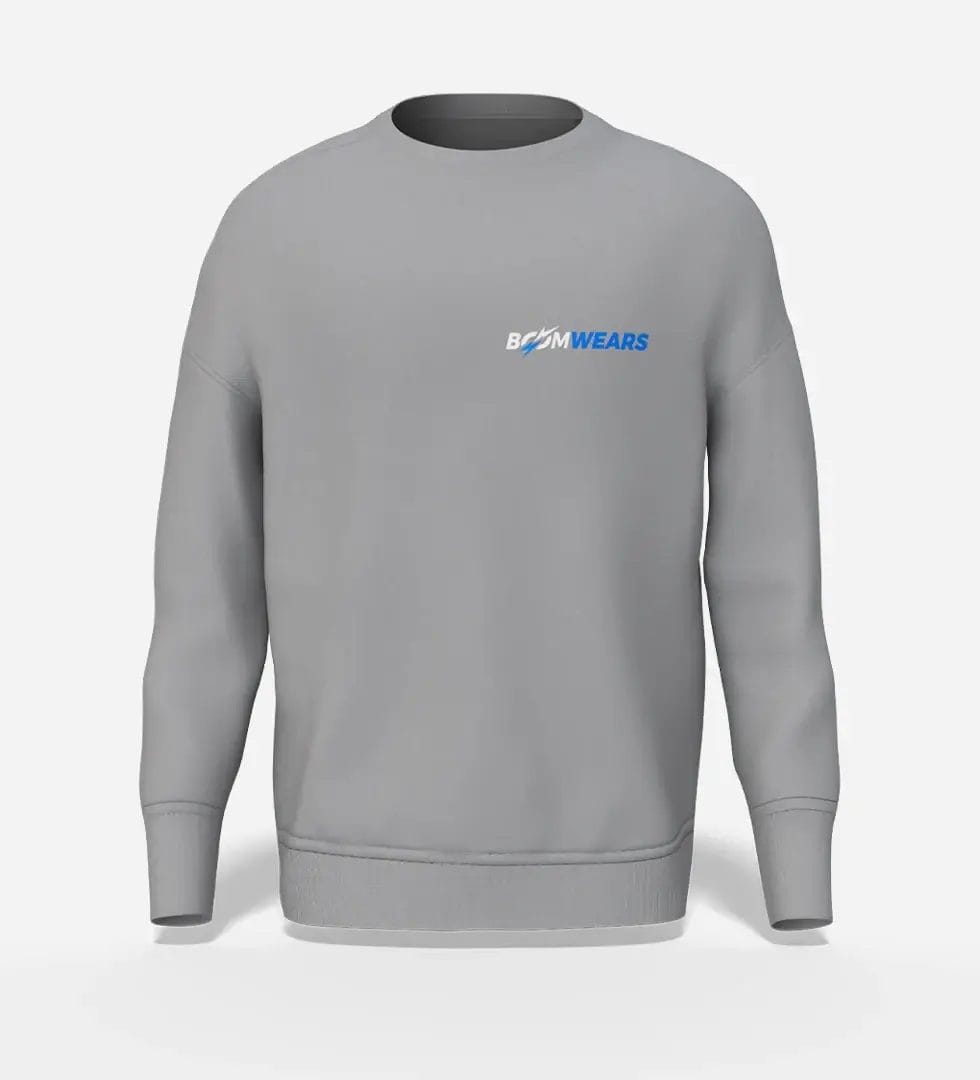 Unisex-Heather-Grey-Sweatshirt-Boomwears Unisex Heather Grey Sweatshirt Boomwears