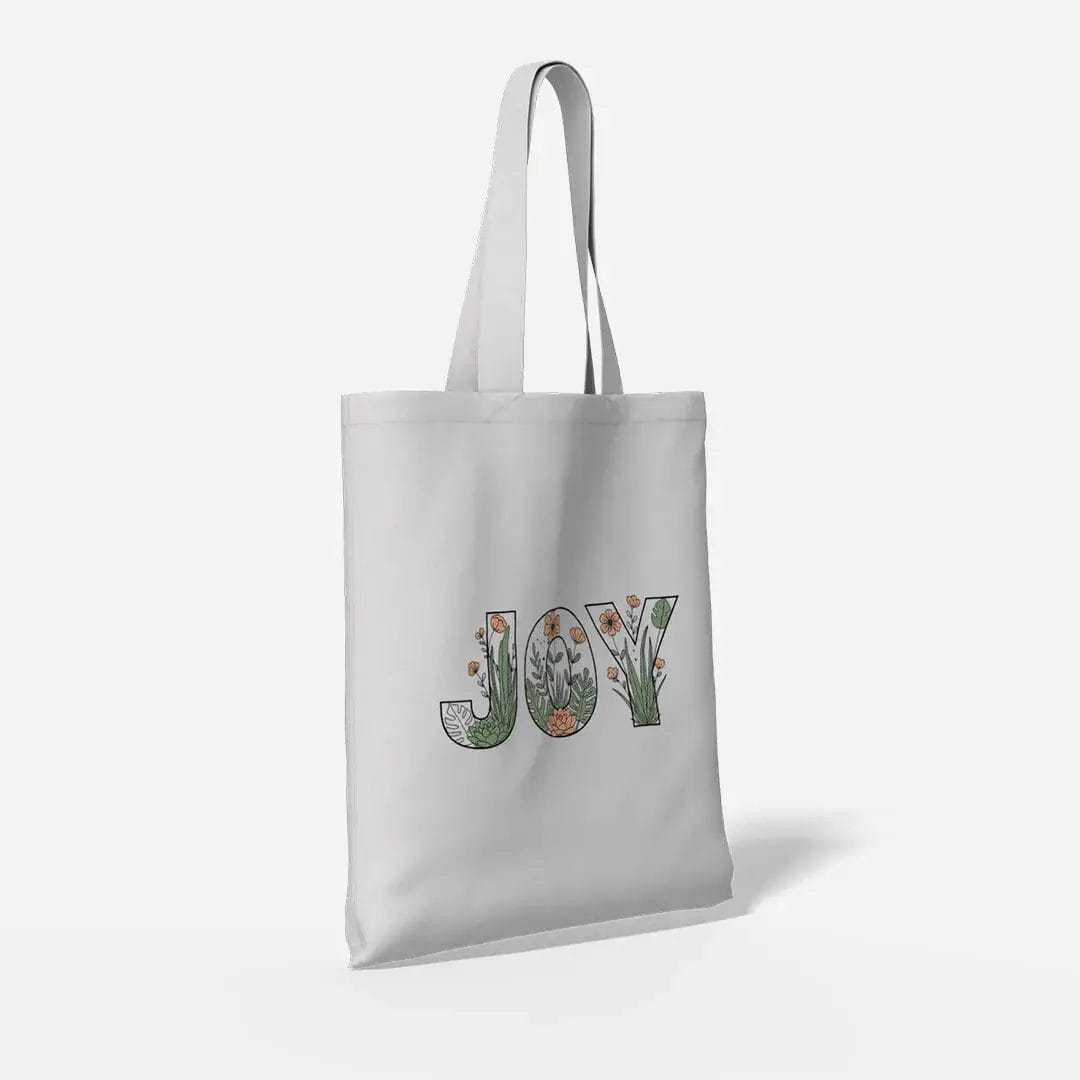 Joy-Floral-Printed-Canvas-Tote-Bag-Right-Side-View Joy Floral Canvas Tote Bag Right side view